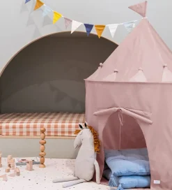 3 Sprouts Legetelt - 100 x 135 cm - Lys Rosa