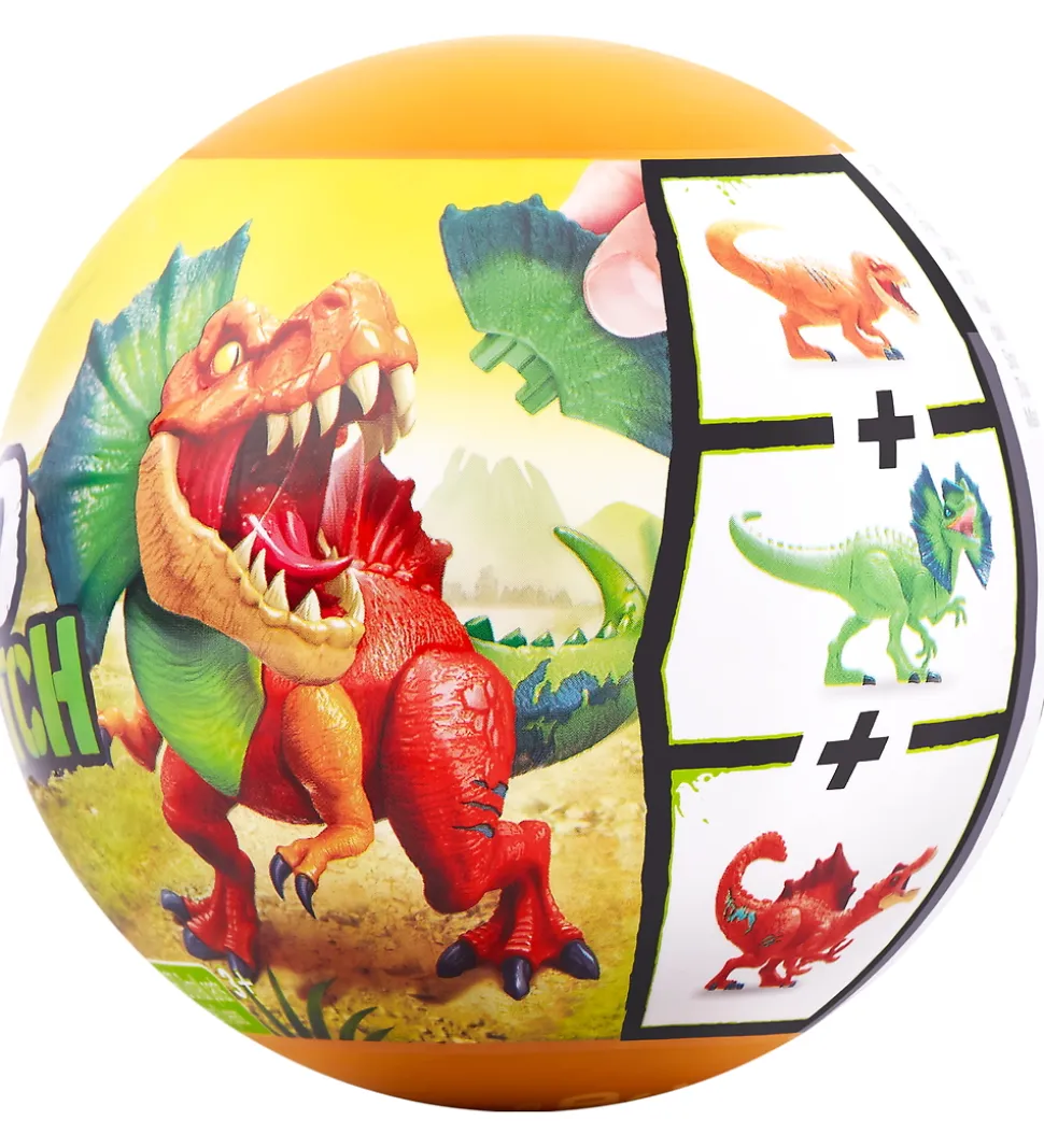 5 Surprise Kugle m. Overraskelse - Dino Mix & Match