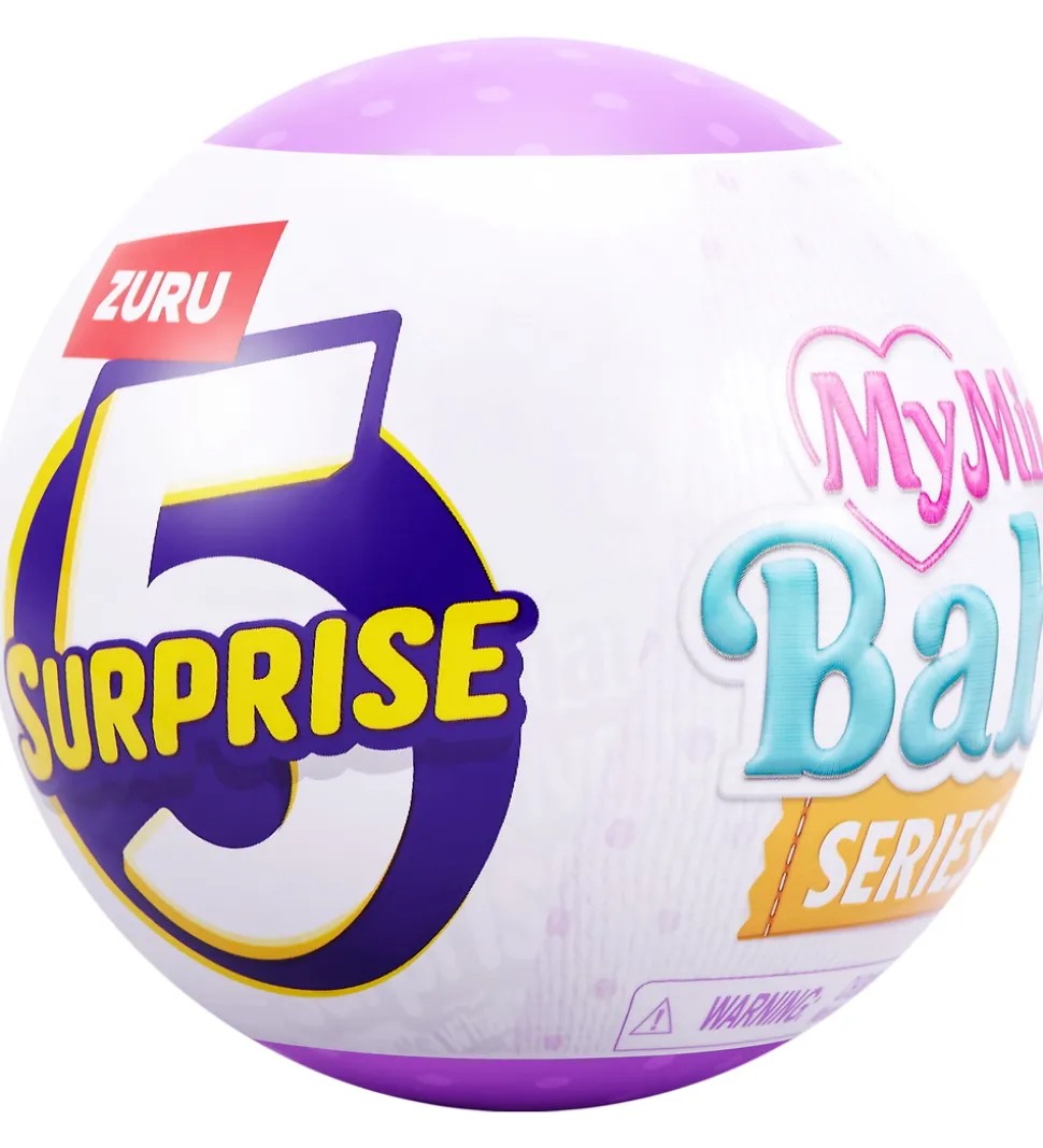 5 Surprise Kugle m. Overraskelse - Serie 2 - My Mini Baby