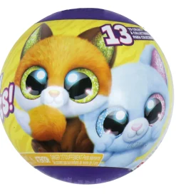 5 Surprise Kugle m. Overraskelse - Serie 2 - Plushy Pets