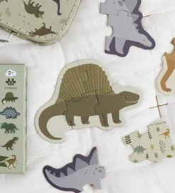A Little Lovely Company Puslespil - 5-i-1 - Dinosaur