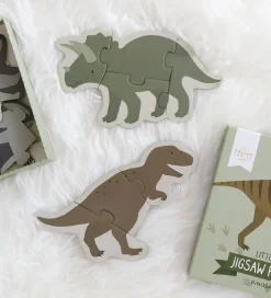 A Little Lovely Company Puslespil - 5-i-1 - Dinosaur