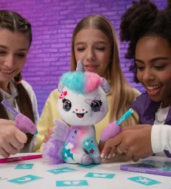 Airbrush Plush Bamse - DYI - Magic Unicorn