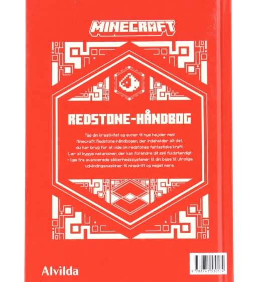 Alvilda Bog - Minecraft - Redstone-Håndbog - DA - Drømme Legetøj