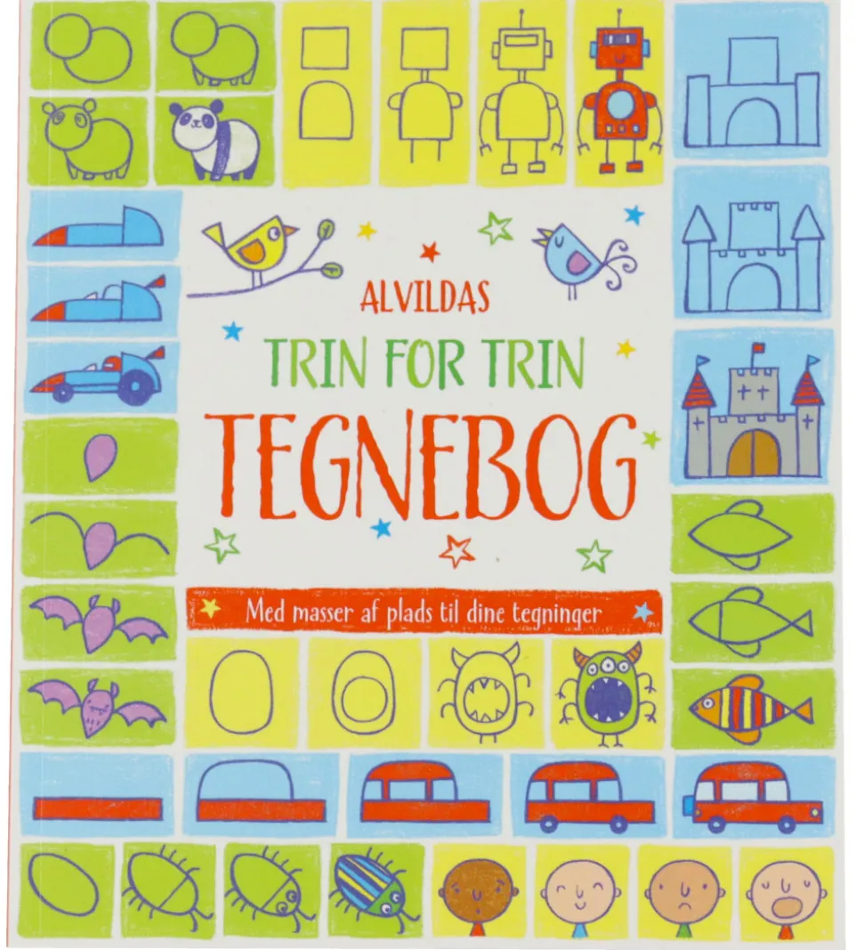 Alvilda Malebog - Trin For Trin Tegnebog