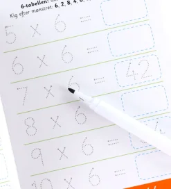 Alvilda Opgavebøger - Skriv Og Visk Ud - Skolestart - 4 stk. - D