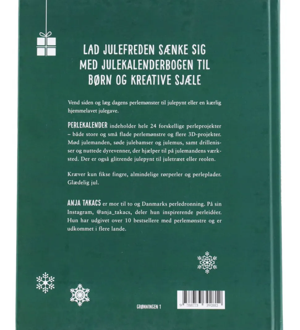 Anja Takacs Bog - Perlekalender - 24 Perleprojekter - Dansk