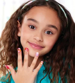 Aquabeads Perlesæt - Nail Studio - Hearts & Ribbons Nail Refill