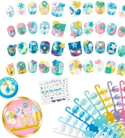 Aquabeads Perlesæt - Nail Studio - Stars & Unicorns Nail Refill