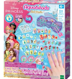 Aquabeads Perlesæt - Nail Studio - Disney Princess