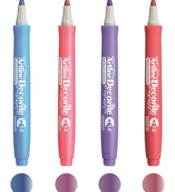 Artline Tuscher - Decorite Brush - 4 stk. - Contemporary Metalli