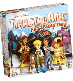 Asmodee - Ticket To Ride Brætspil - First Journey - Nordic
