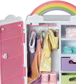 Baby Born Dukketilbehør - Regnbue Garderobe