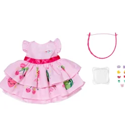BABY Born Dukketøj - Kjole m. Applikationer - 43 cm
