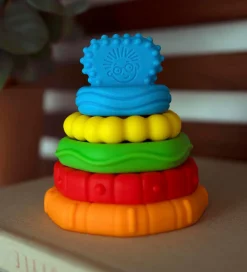 Baby Einstein Stable- og Bidelegetøj - Stack & Teethe - Multi-te