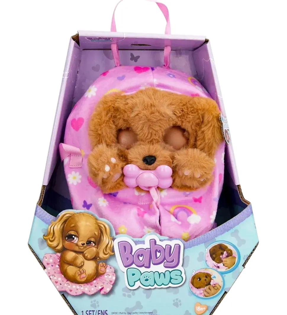 Baby Paws Interaktiv bamse - Maggie The Cocker - 24 cm