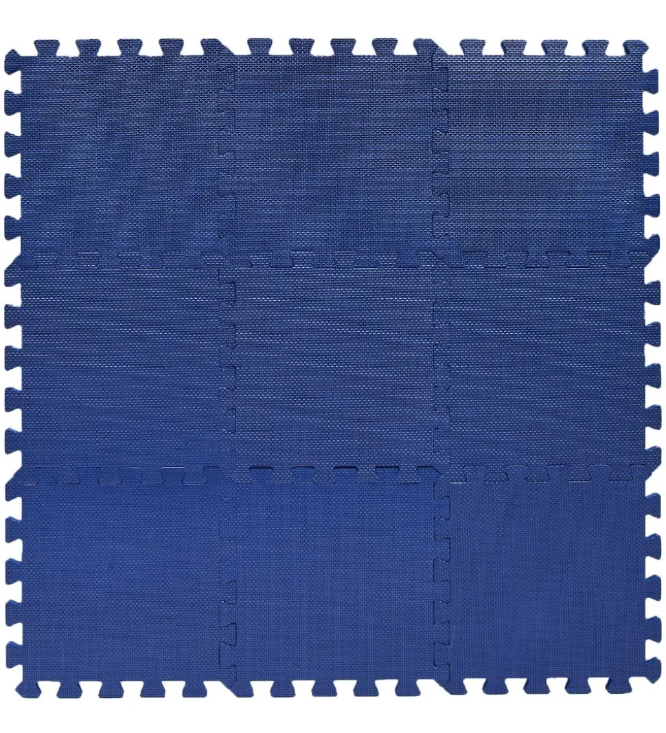 BabyDan Legegulv - 90x90 cm - Blå