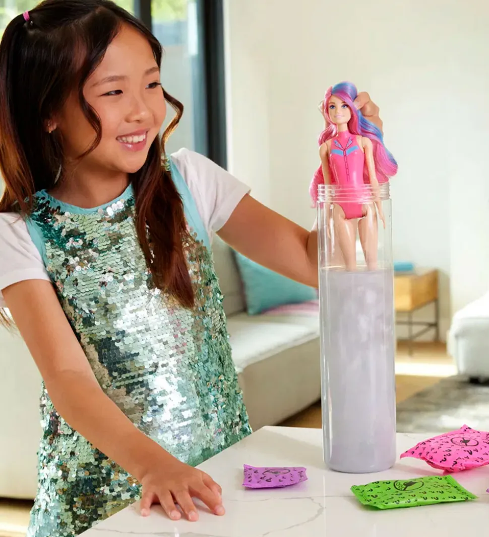 Barbie Dukke - 30 cm - Color Reveal Disco Star - Assorteret