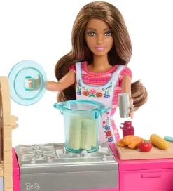 Barbie Dukkesæt - 30 cm - Recipe For Friendship Teresa's Køkken