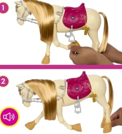 Barbie Hest m. Lyd - 30 cm - Great Chase Feature Horse