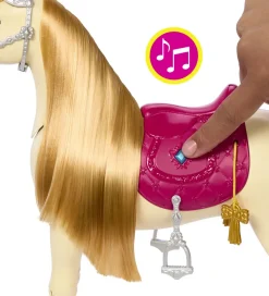 Barbie Hest m. Lyd - 30 cm - Great Chase Feature Horse