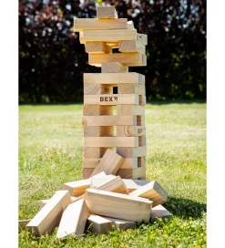 Bex Sport Havespil - Træ - Giant Tower - 48 Dele