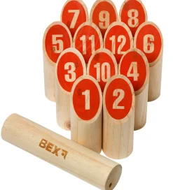 Bex Sport Havespil - Træ - Number Kubb Family