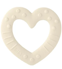 Bibs Bidering - Heart - Ivory