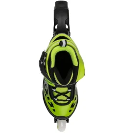 Bladerunner Rulleskøjter m. Lys - Phoenix Flash - Sort/Grøn