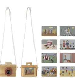 Bloomingville Mini Legetøjskamera - Træ - Dalton - Natur