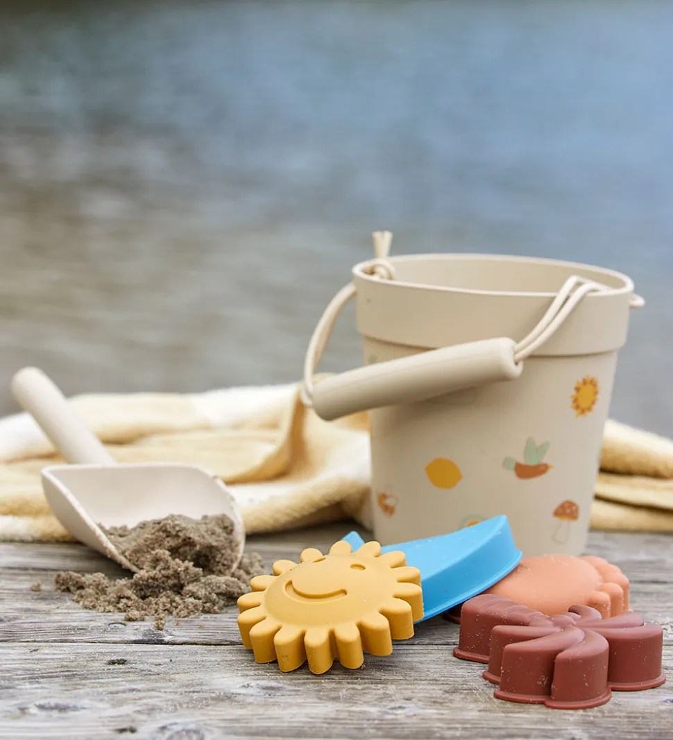 Bloomingville Mini Strandsæt - Agnes - Silikone - Natur