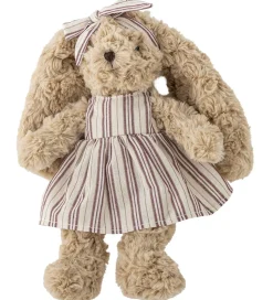 Bloomingville Stofdukke m. Shopper - 28 cm - Vilma - Brun