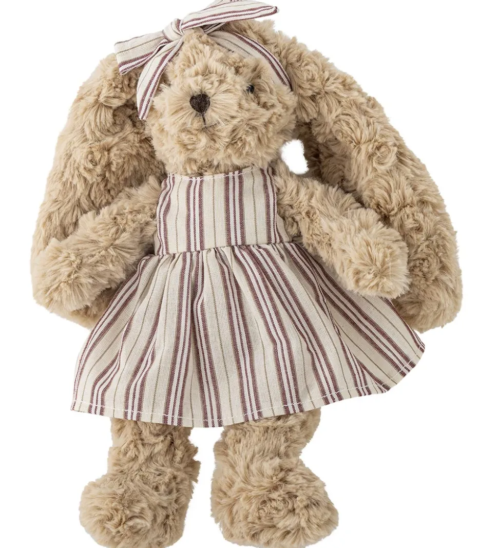 Bloomingville Stofdukke m. Shopper - 28 cm - Vilma - Brun