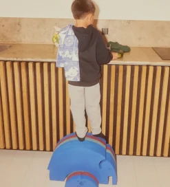 bObles Elefant - L 24 - 55x21x31 cm - Blue Gym