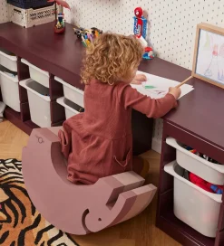 bObles Elefant - Stor - 55x21x31 cm - Sand Grey