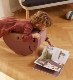 bObles Elefant - Stor - 55x21x31 cm - Sand Grey