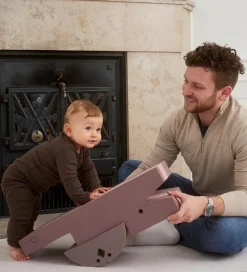 bObles Krokodille - 60x24x18 cm - Sand Grey