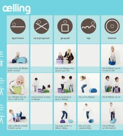 bObles Lille Ælling - 35x11,5x17,5 cm - Blå Marmor