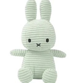 Bon Ton Toys Bamse - 23 cm - Miffy ECO Corduroy - Soft Jade