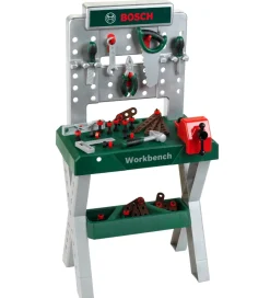 Bosch Mini Arbejdsbænk - Legetøj - Mørkegrøn/Sølv