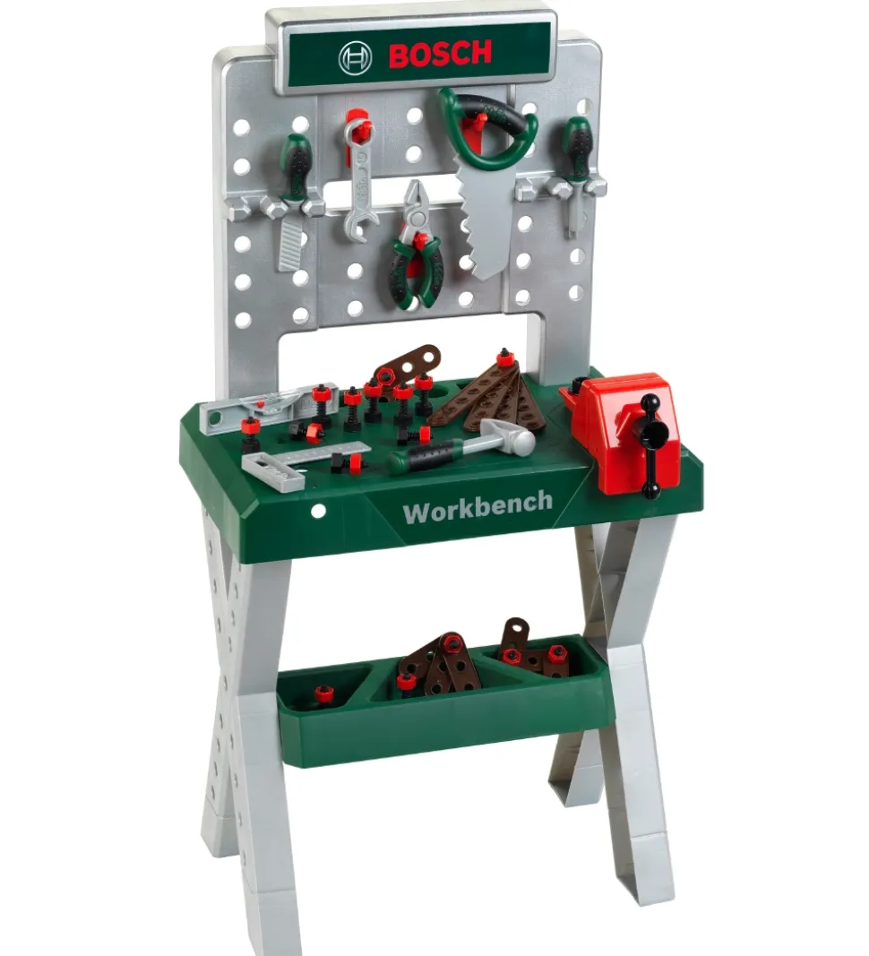 Bosch Mini Arbejdsbænk - Legetøj - Mørkegrøn/Sølv