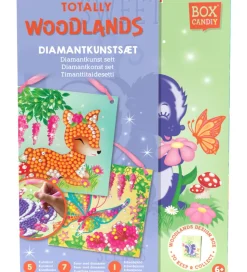 BOX CANDIY Kreasæt - Diamantkunstsæt - Totally Woodlands
