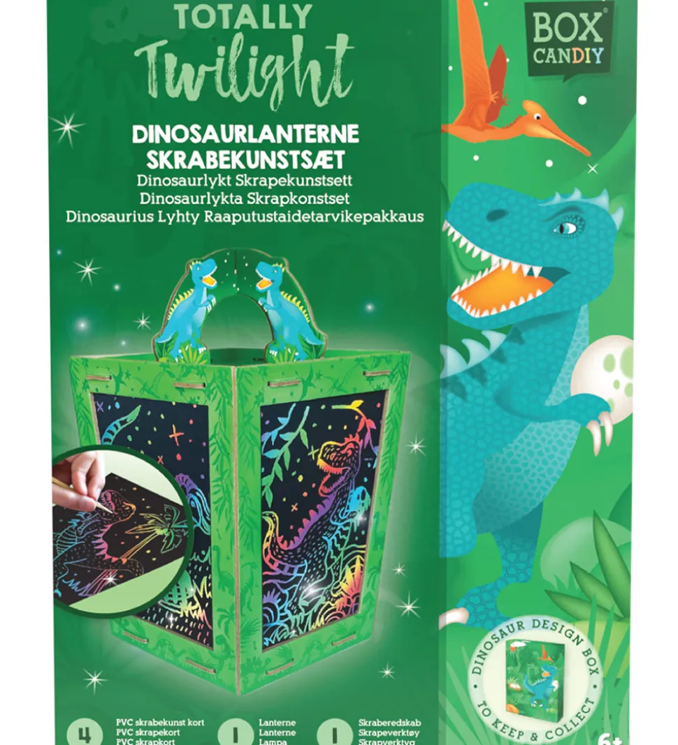 BOX CANDIY Kreasæt - Lanterne Skrabekunst-sæt - Totally Twilight