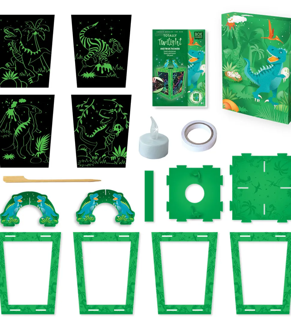 BOX CANDIY Kreasæt - Lanterne Skrabekunst-sæt - Totally Twilight