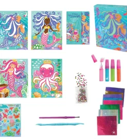 BOX CANDIY Kreasæt - Sand- og Foliekunstsæt - Totally Mermaids