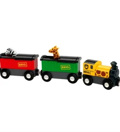 BRIO Safaritog - 25 cm - 3 dele - Sort 33722