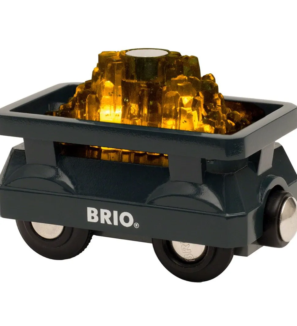 BRIO World Guldvogn m. Lys 33896