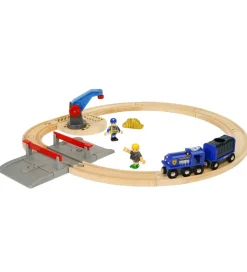 BRIO World Togbane - 17 dele - Guldtransportsæt 33812