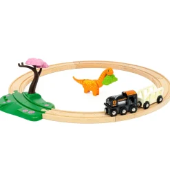 BRIO World Togbane - Cirkelsæt Dinosaur - 12 Dele - 36098