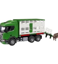 Bruder Lastbil - Scania Super 560R Kvægtransporter - 03548